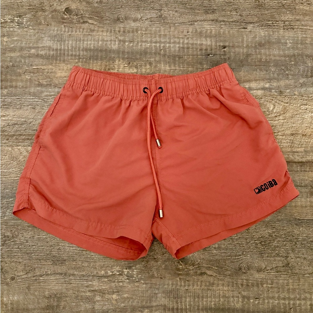 Coiba Men’s Beachwear/Swim Shorts - Small, Coral